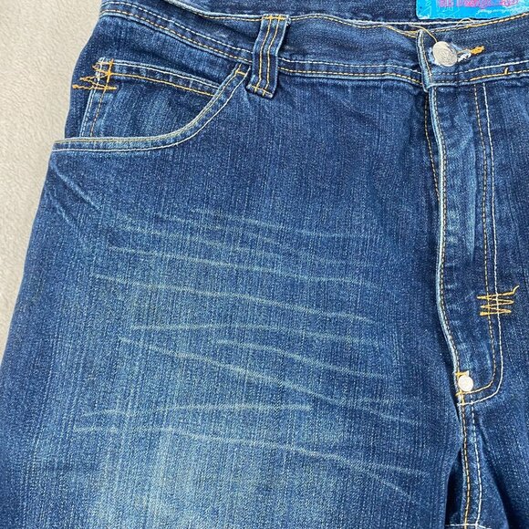 GB Design Lab Woman's Jeans 40x32 With Embroidered Back Pockets & Unique Stitche - Picture 13 of 16